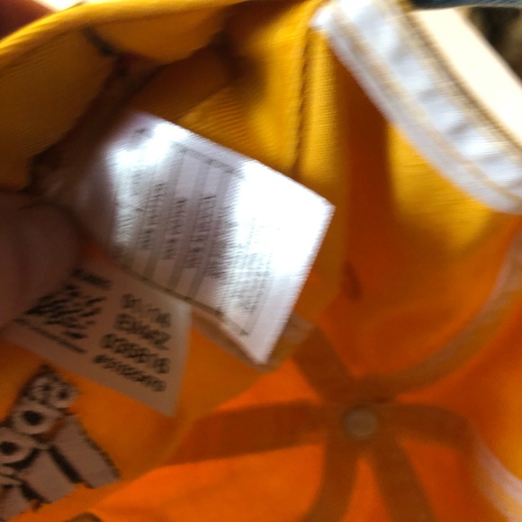 NBA Denver Nuggets Slouch Youth 13-14 Cap Hat Adidas Yellow/Blue adjustable - Picture 8 of 16